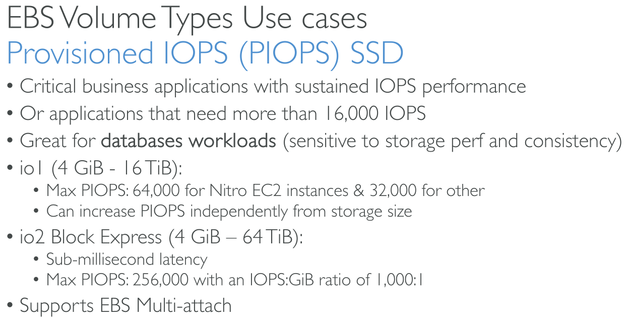 c03 ebs types usecases provisioned