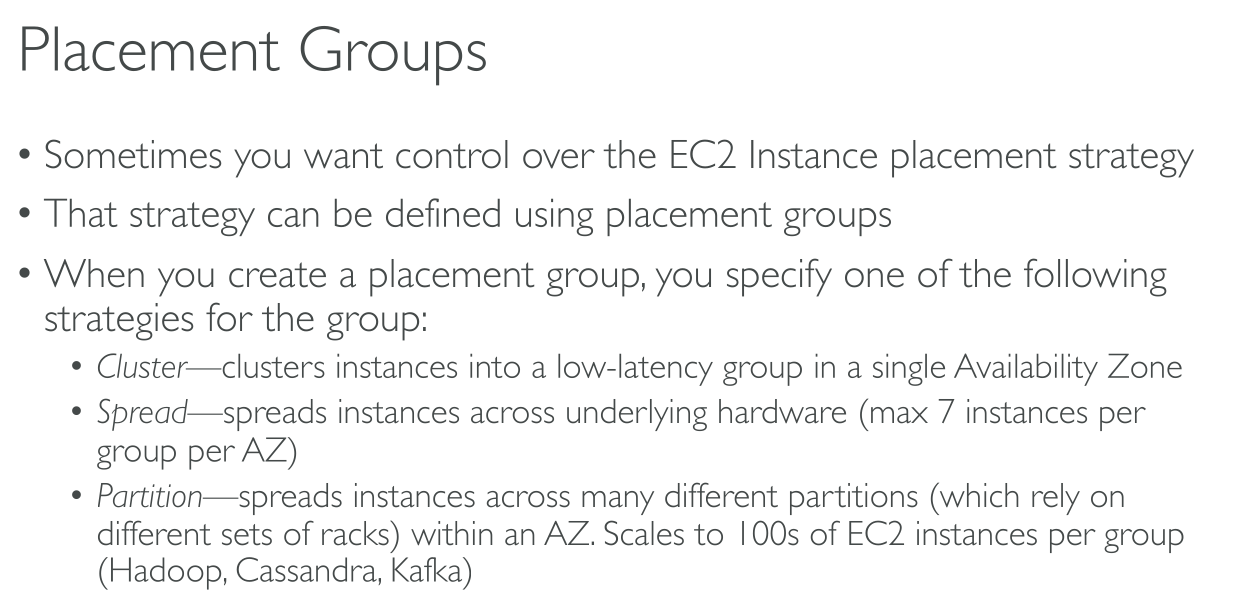 c03 ec2 placement groups