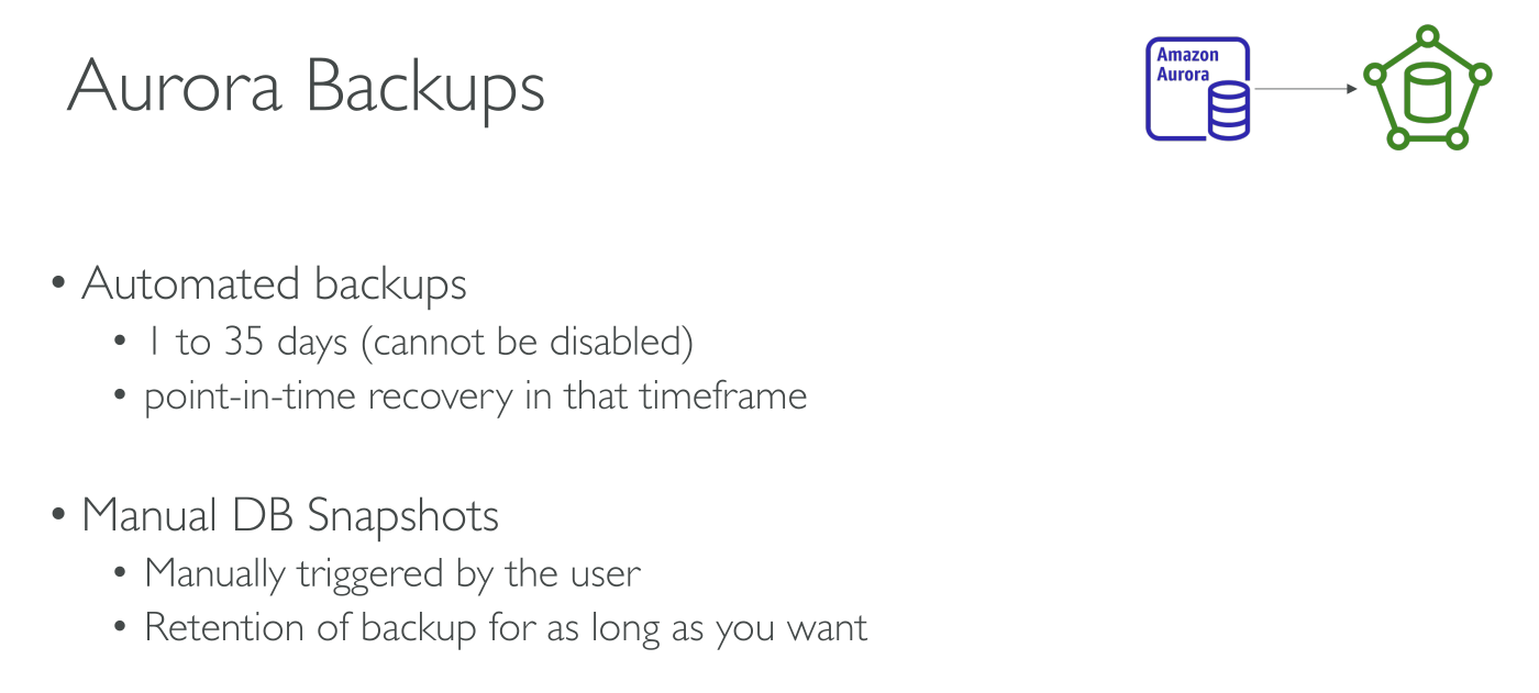 c03 rds aurora backups