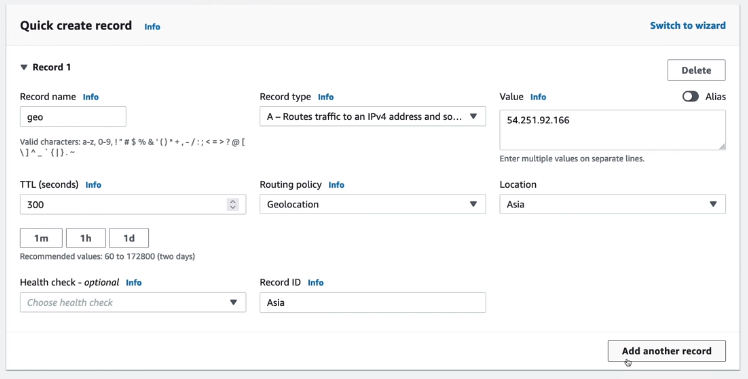 c03 route53 routingpoilicies geolocation 1